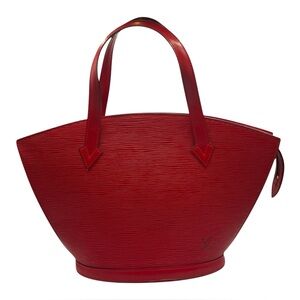 Louis Vuitton Saint Jacques Red Shoulder/Handbag